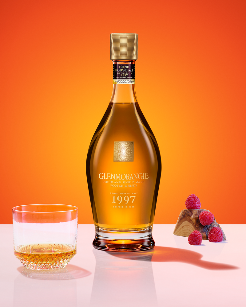 デパート 送料無料 Glenmorangie Grand Vintage 1997 Single Malt Whisky ウイスキー
