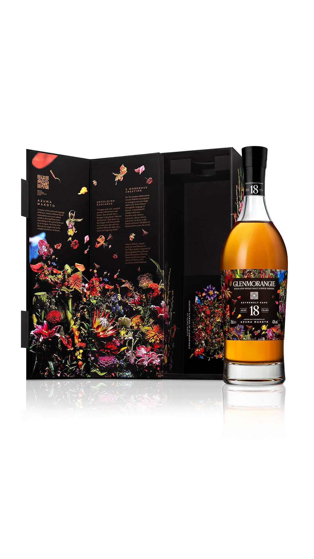 Azuma Makoto Glenmorangie 18 Year Old Bottle & Gift Box